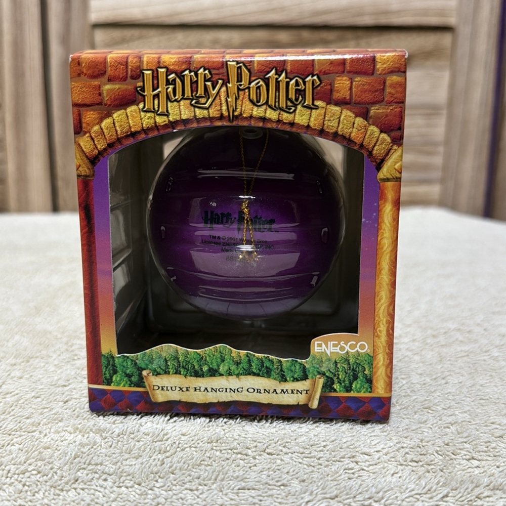 Enesco Ornament Harry Potter Deluxe Hanging Mirror Vintage 2000 Rare New In Box - Picture 5 of 8
